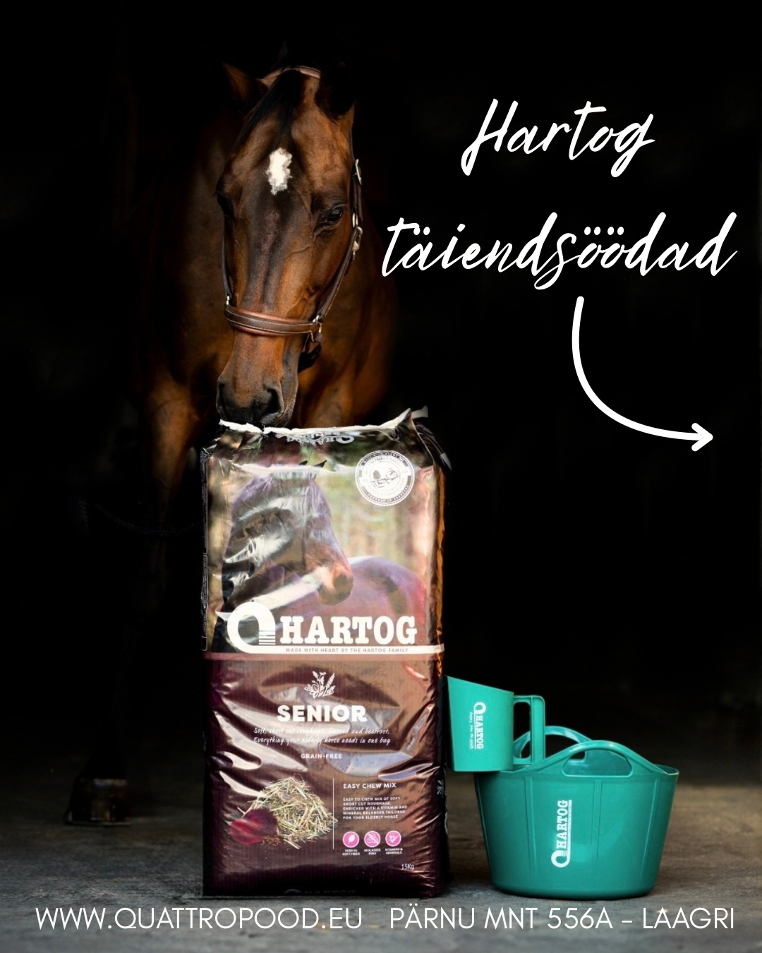 HARTOG täiendsöödad hobustele