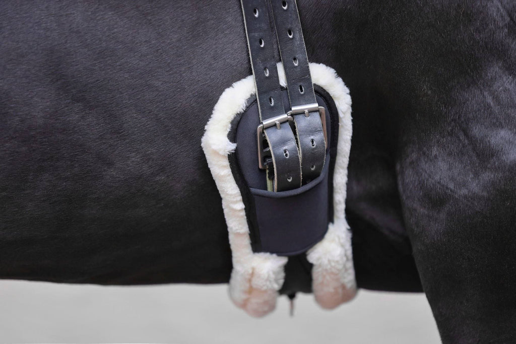 Covalliero KS sadulavöö sünteetilise karvaga