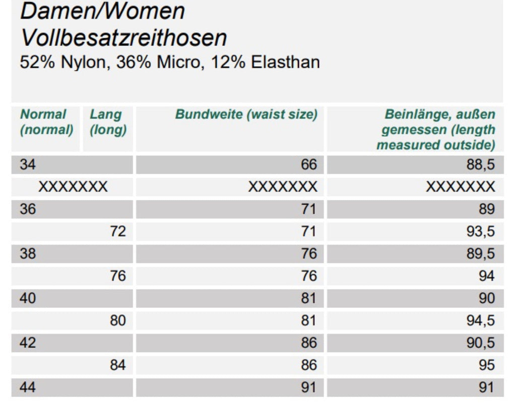 USG Liv ratsapüksid