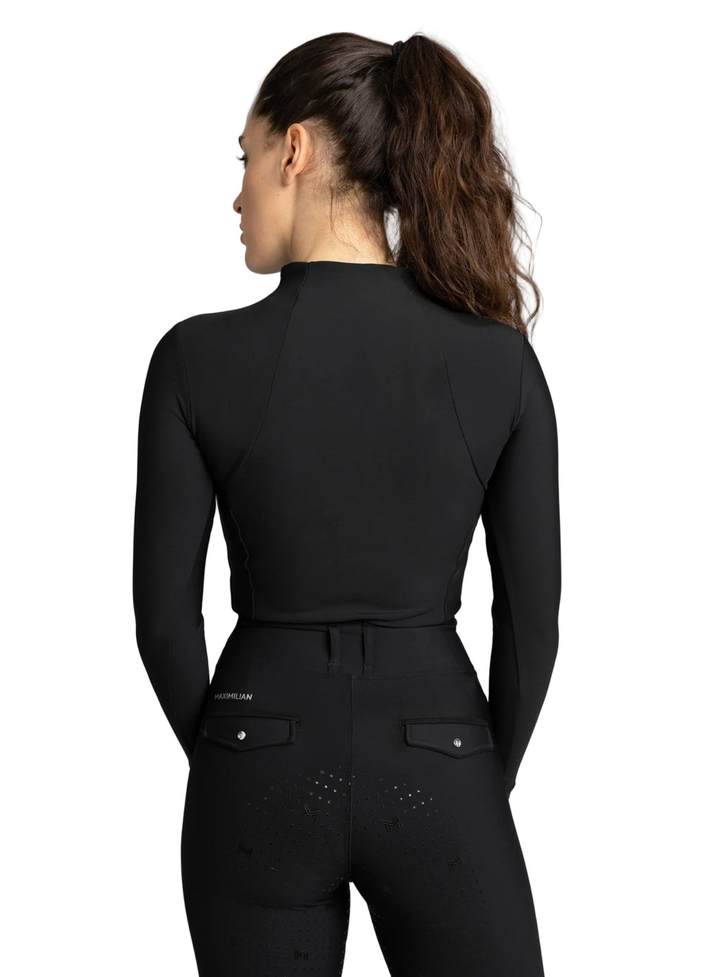 Maximilian Equestrian Black/Silver ratsapluus