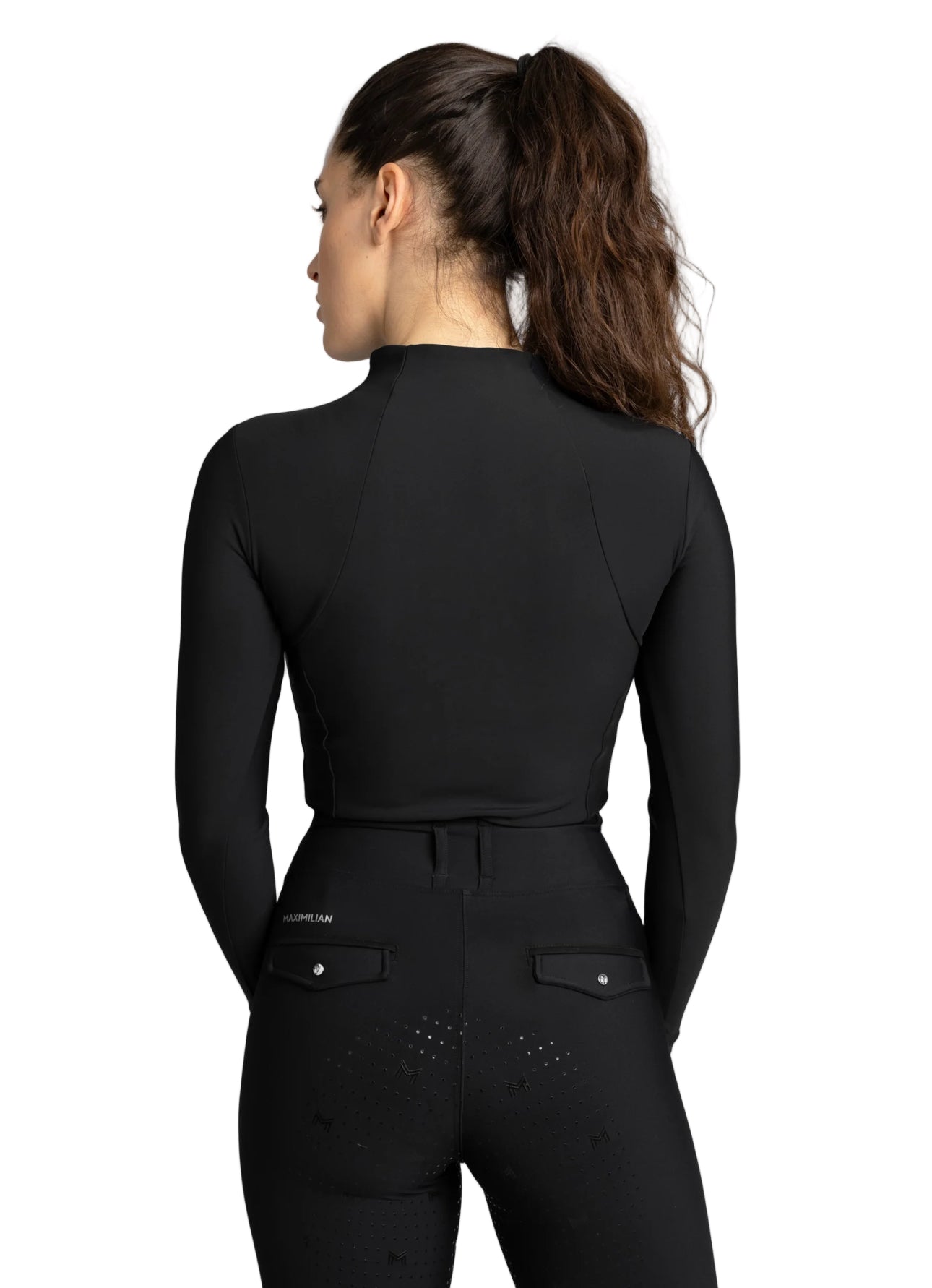 Maximilian Equestrian Black/Silver ratsapluus