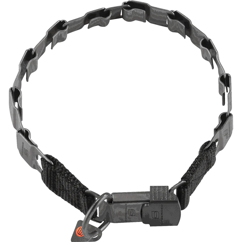 Sprenger NeckTech Fun with ClicLock – Stainless steel black matt