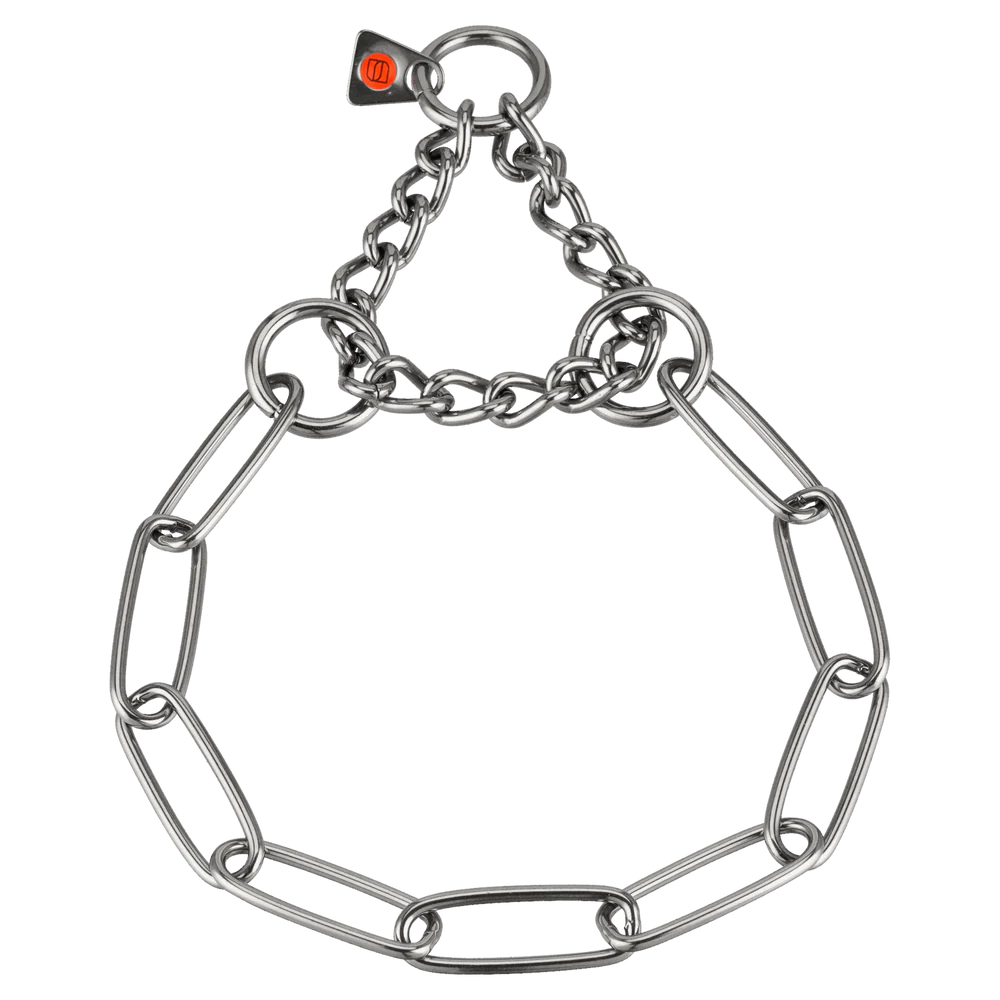 Sprenger kett long links - Stainless steel black, 3.0 mm