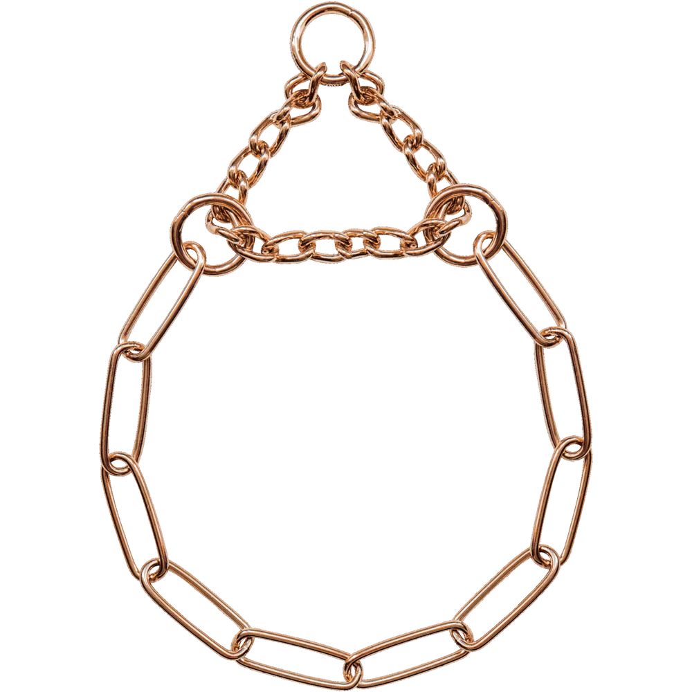 Sprenger kett long links - Stainless steel black, 3.0 mm