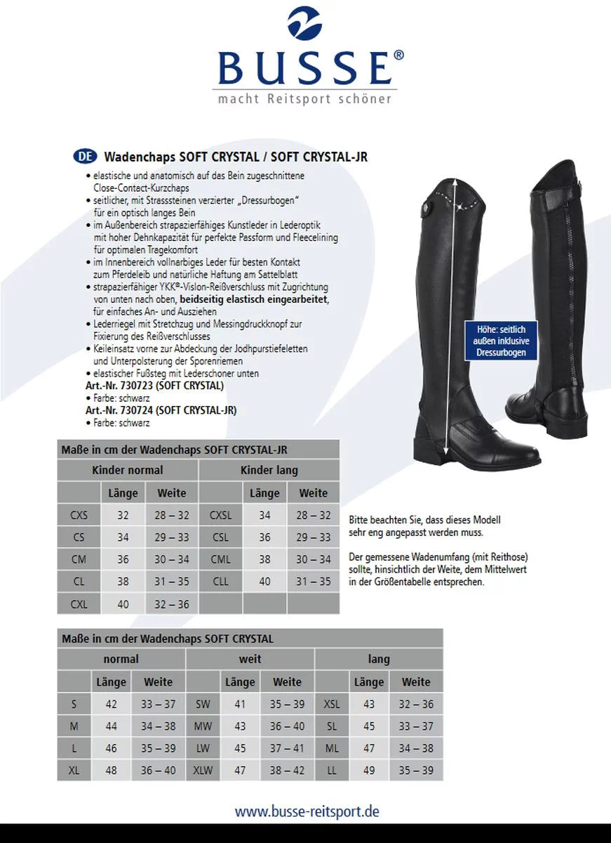 Busse säärised Soft Crystal