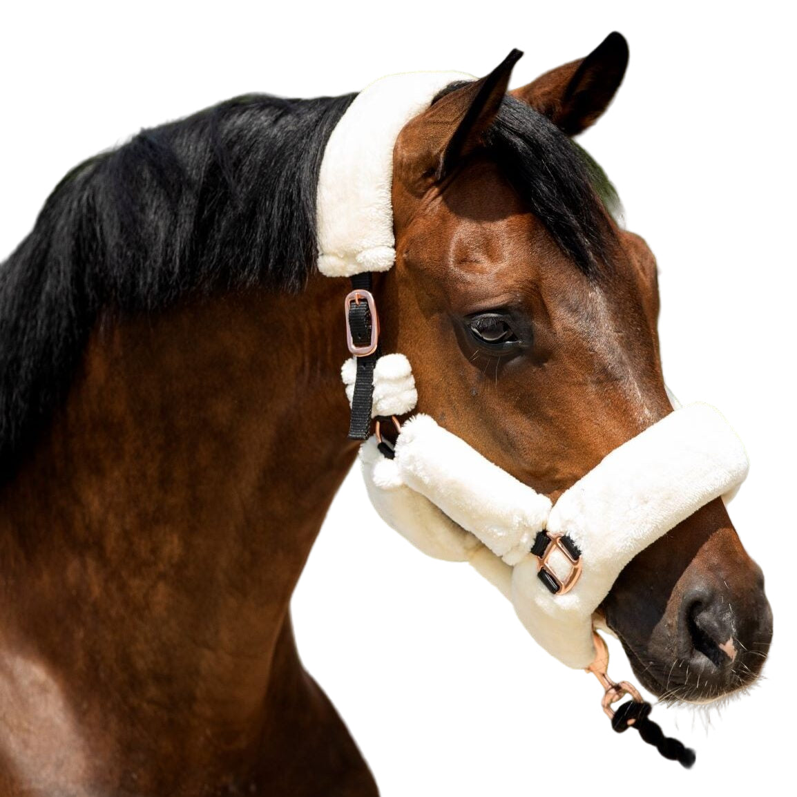 HB Showtime päitsed - Rose Gold allround fluffy