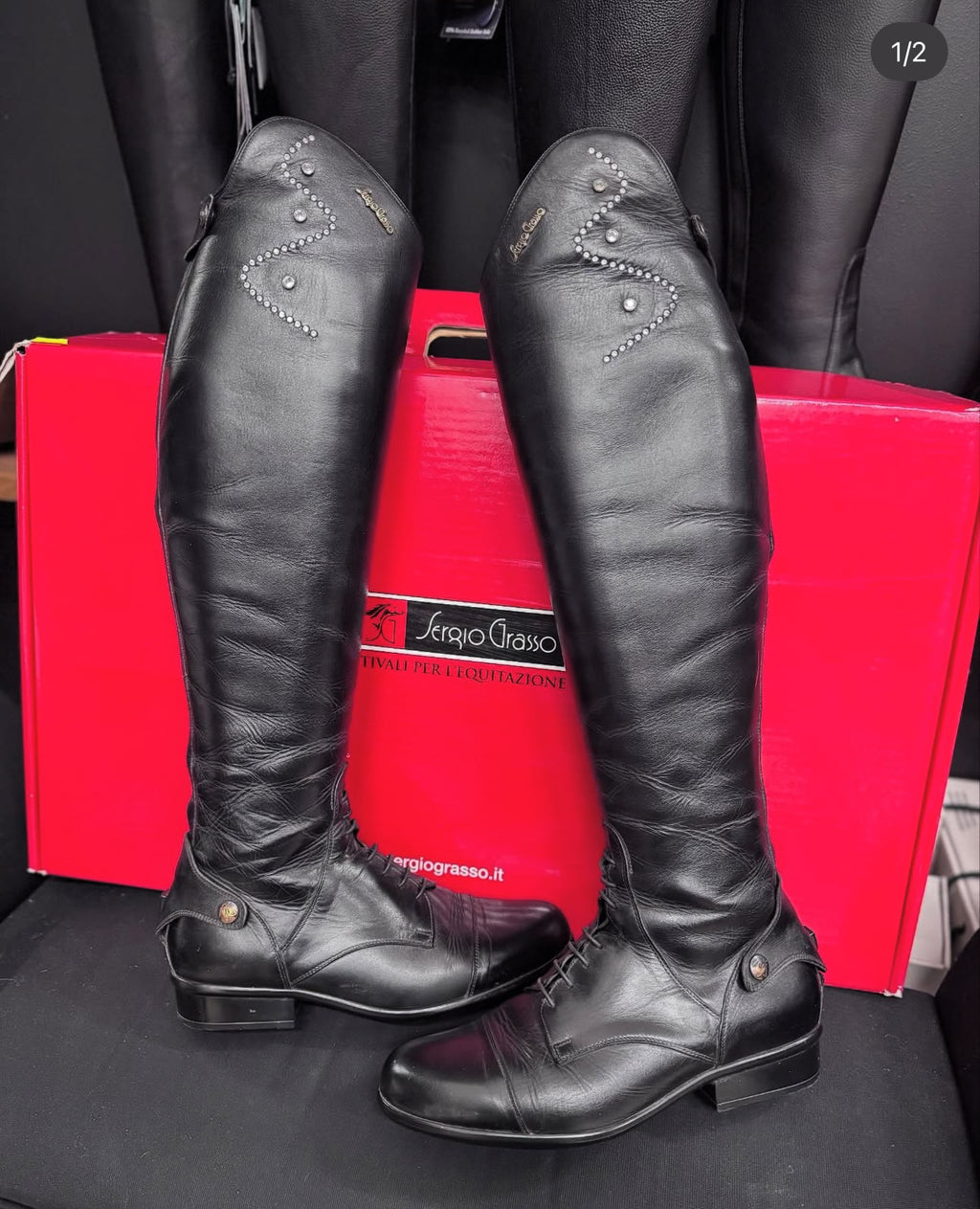 Sergio Grasso ratsasaapad - KASUTATUD