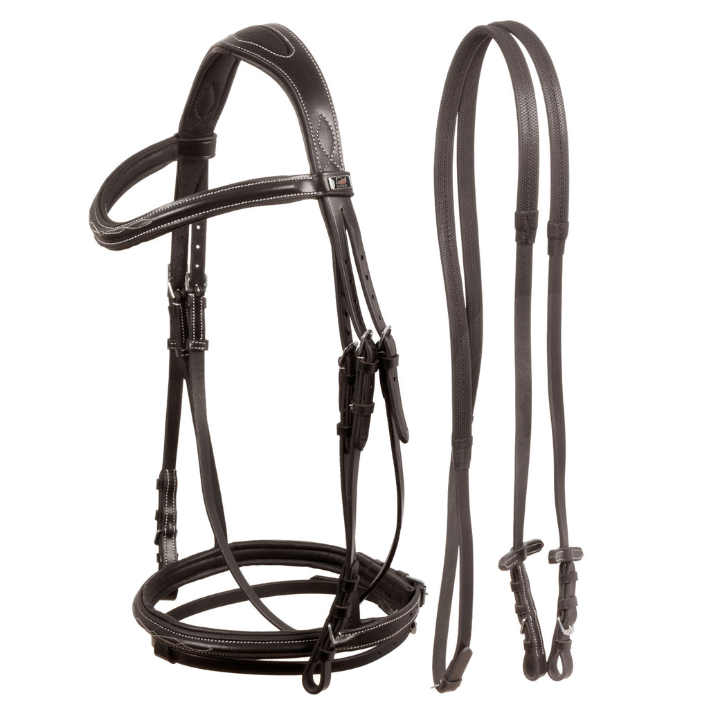 Supreme anatoomilised tikandiga valjad ratsmetega