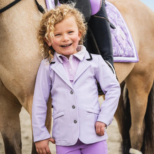 MRS.ROS Mini Equestrian Lilac Breeze võistluspintsak lastele