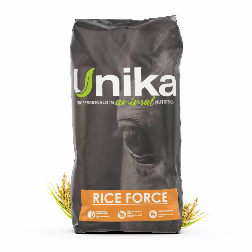 Unika Rice Force - Täiendsööt hobustele 25 kg