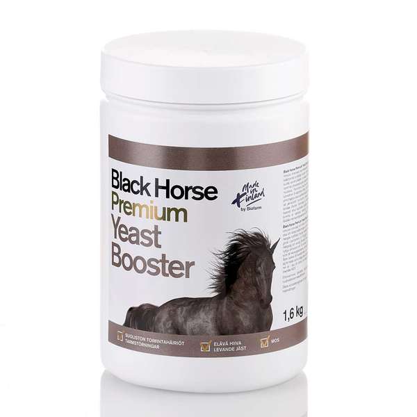 Black Horse Premium Yeast Booster - täiendsööt hobustele