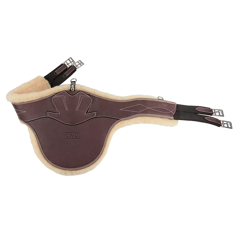 CWD eemaldatava kunstkarvaga klapiga sadulavöö