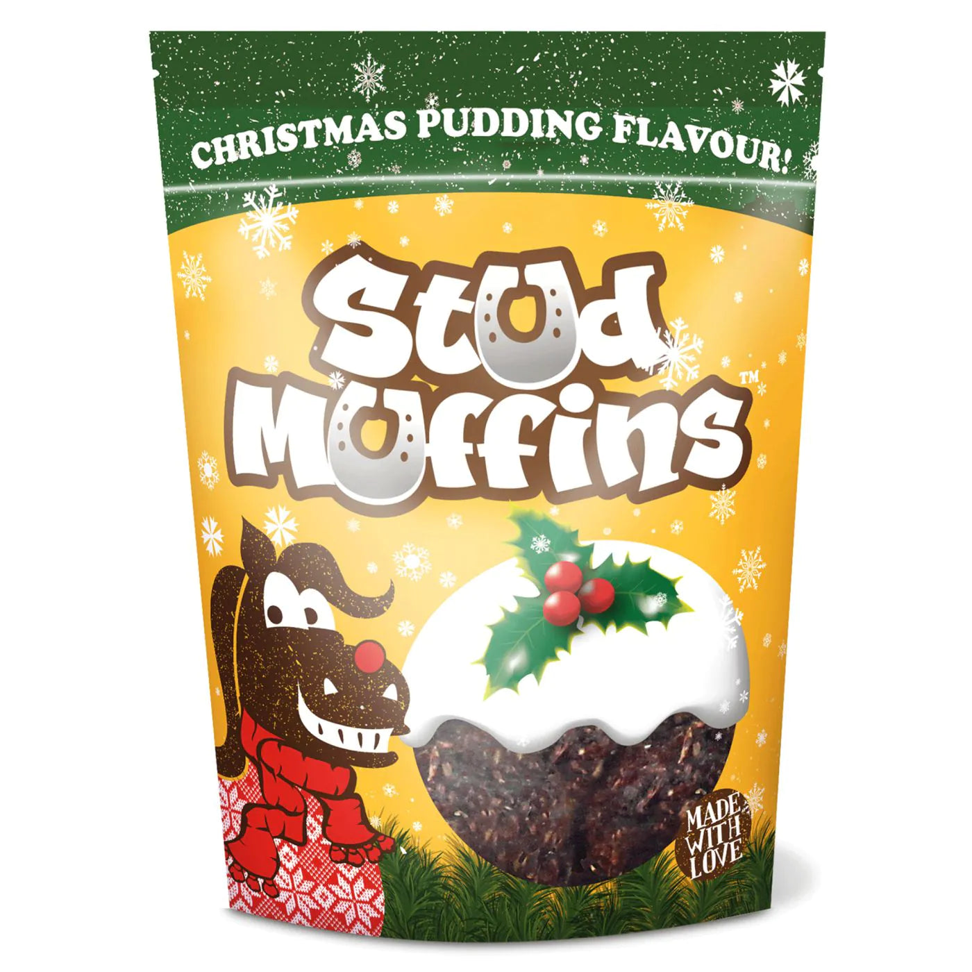 Christmas Pudding Stud Muffins maiused - täiendsööt hobusele