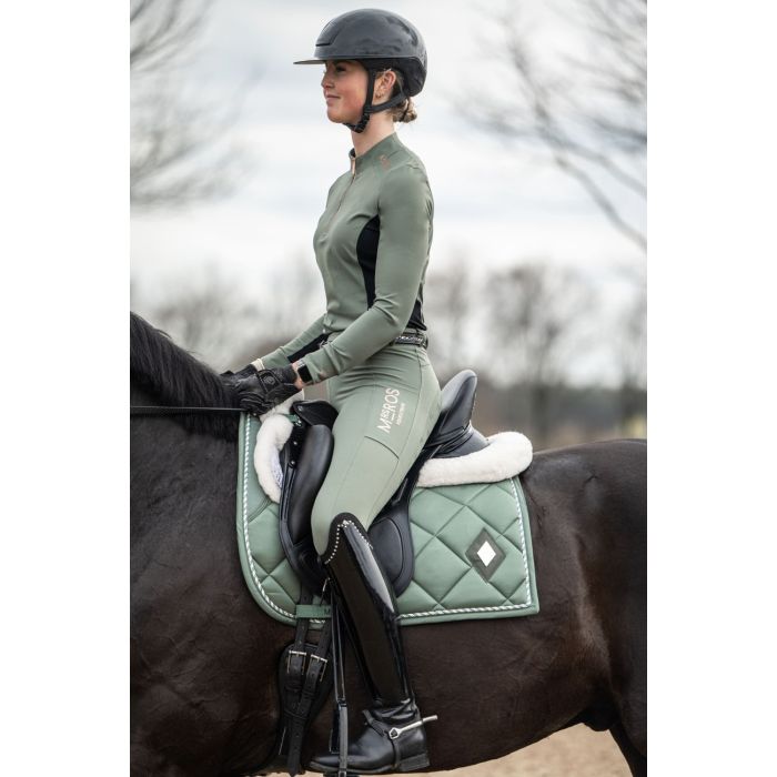 MRS.ROS Equestrian Shilhouette Mystic Green