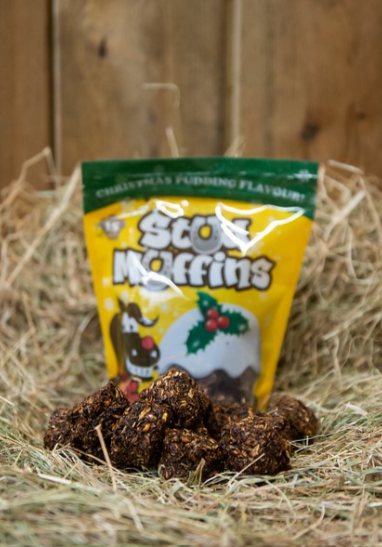 Christmas Pudding Stud Muffins maiused - täiendsööt hobusele