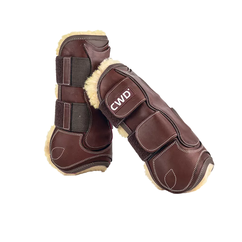 CWD Sport Color velcro kaitsmed karvaga