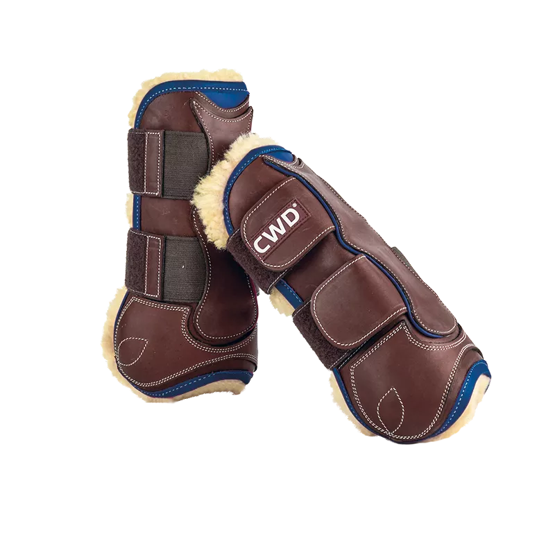 CWD Sport Color velcro kaitsmed karvaga