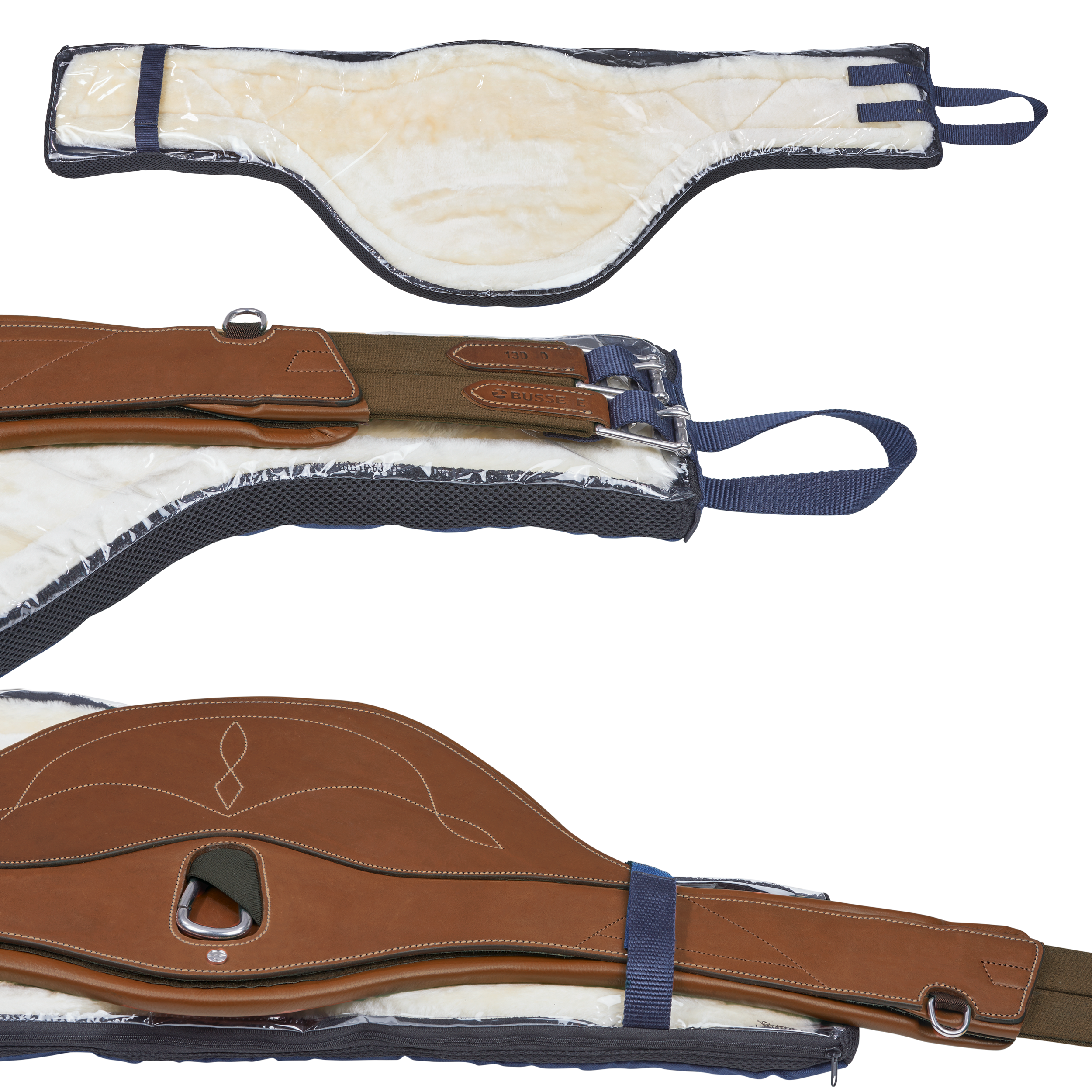 Busse TAKE OF LINE SG pikk vahetatavate pehmendustega sadulavöö