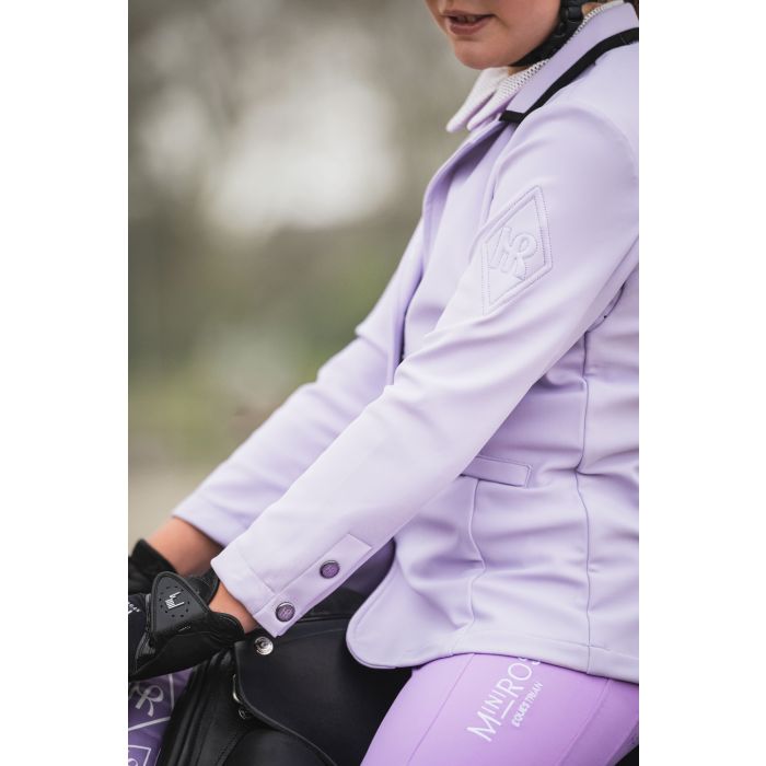 MRS.ROS Mini Equestrian Lilac Breeze võistluspintsak lastele