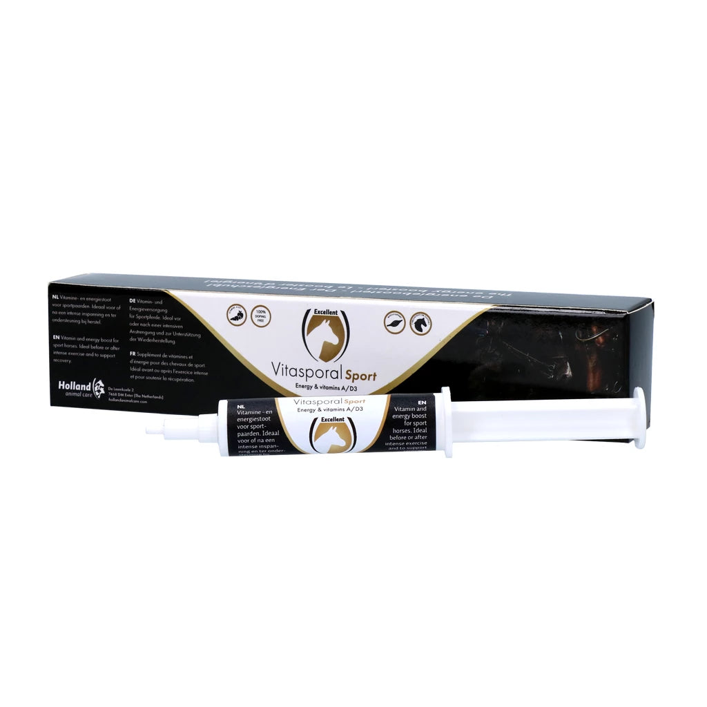 Excellent Horse Vitasporal Sport 12 ml - energiapasta - täiendsööt hobustele